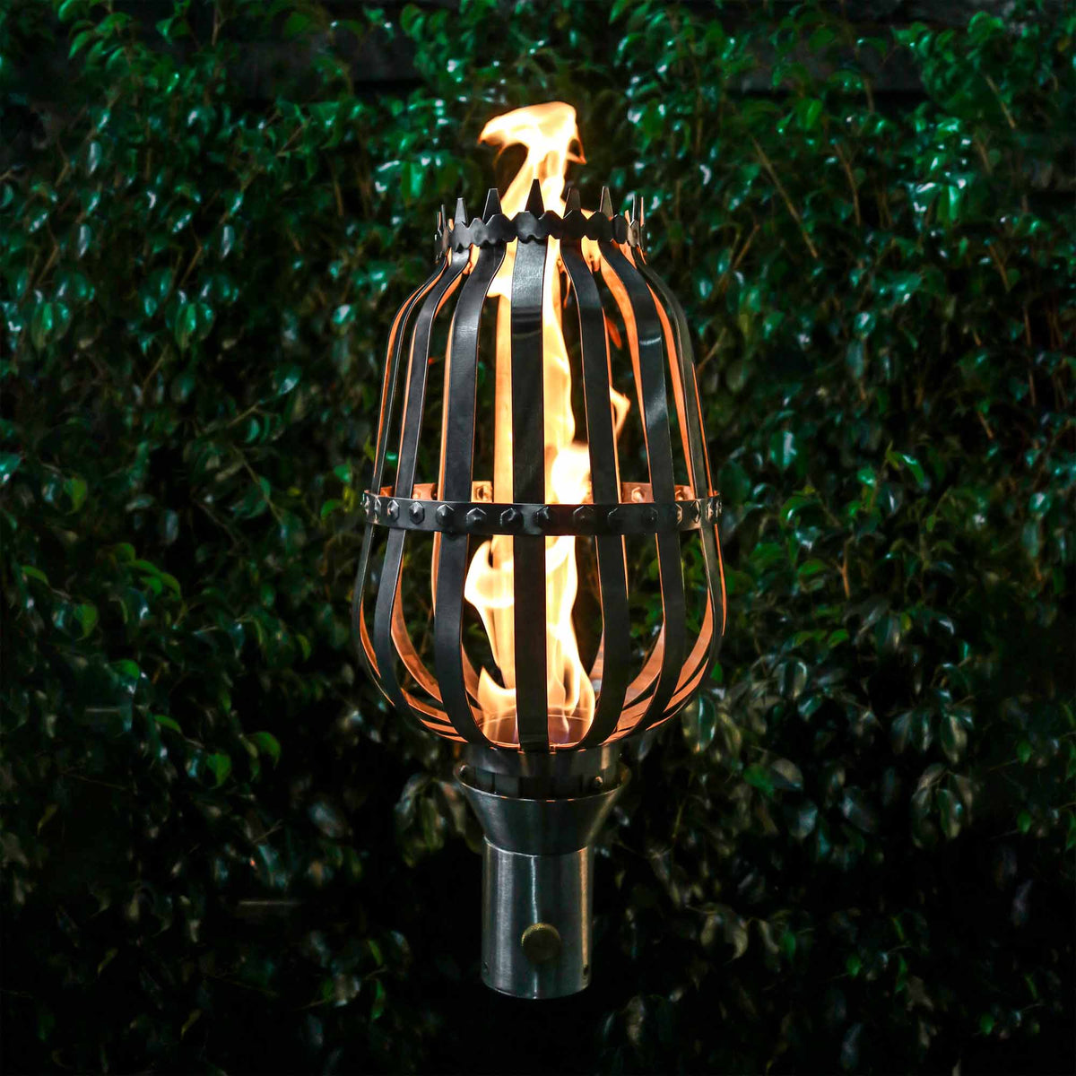 The Outdoor Plus Urn Torch - Stainless Steel, Original TOP Torch Base, Liquid Propane, Urn, Stainless Steel, Outdoor
