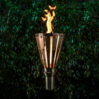 The Outdoor Plus Trojan Torch - Stainless Steel, Original TOP Torch Base, Liquid Propane, Trojan, Stainless Steel, Outdoor