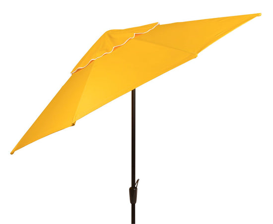 Woodard 9' Aluminum Market Umbrella with Auto-Tilt