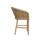 Sunset West Playa Barstool in Soothe Pearl with Flange Welt