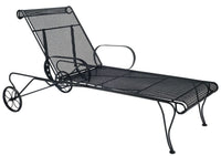 Woodard Et Cetera Universal Adjustable Chaise Lounge, Default Title, Chaise Lounge Furniture, Chaises, Et Cetera, Aluminum, Chaise Lounge, Rectangular, Outdoor
