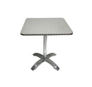 H&D Seating 23.5in Square Aluminum Patio Table