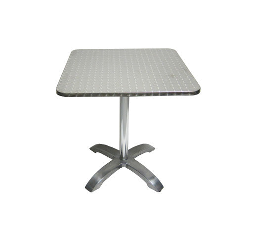 H&D Seating 27.5in Square Aluminum Patio Table