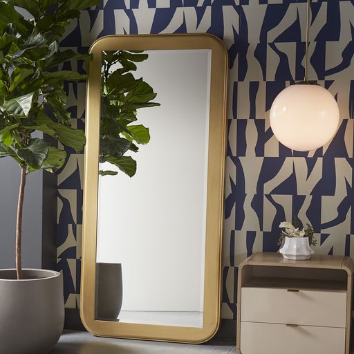 Sunpan Topanga Floor / Wall Mirror
