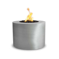 The Outdoor Plus Beverly Fire Pit - Stainless Steel, Liquid Propane, 30", Match Lit with Flame Sense System, Beverly, Stainless Steel, Outdoor