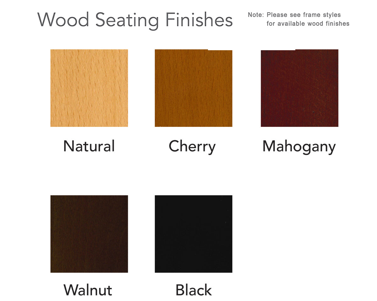 BFM Seating Giulia Barstool In Dark Walnut/Natural/Black Stain