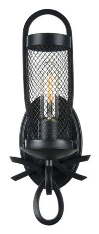 ZEEV Lighting Kenosha Wall Sconce, Chrome With Amber & Frosted Glass, Lighting, Indoor