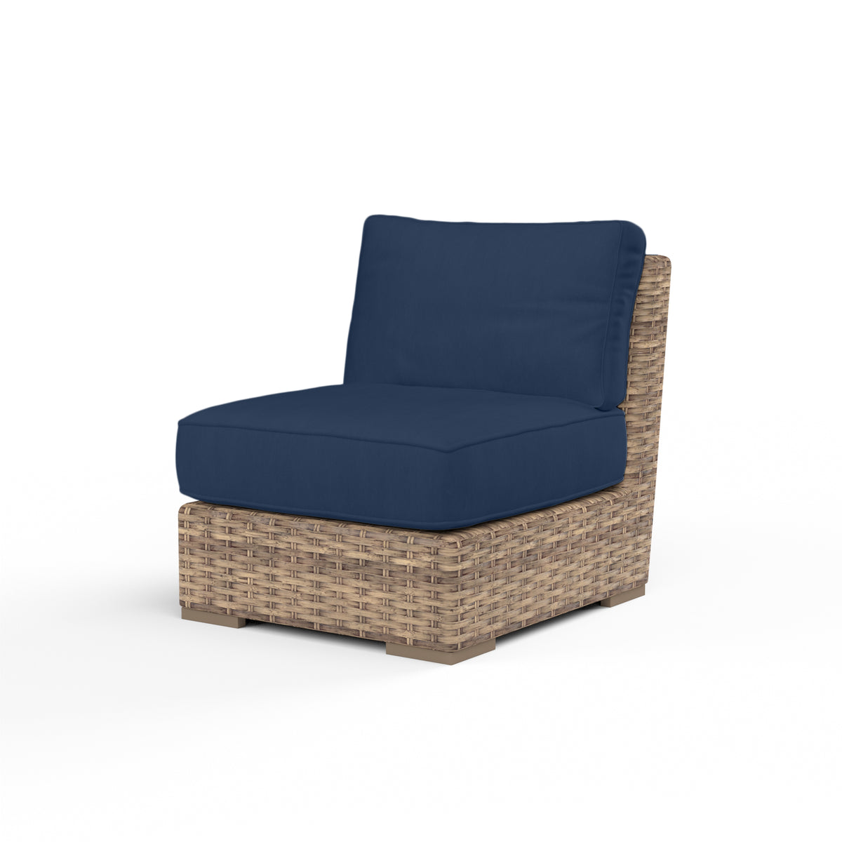 Sunset West Havana Armless Club with Cushion